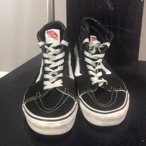 Black Hightop Vans